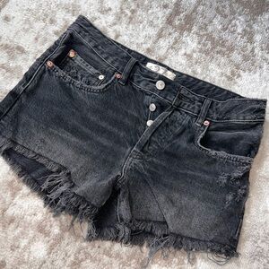 We the Free distressed shorts